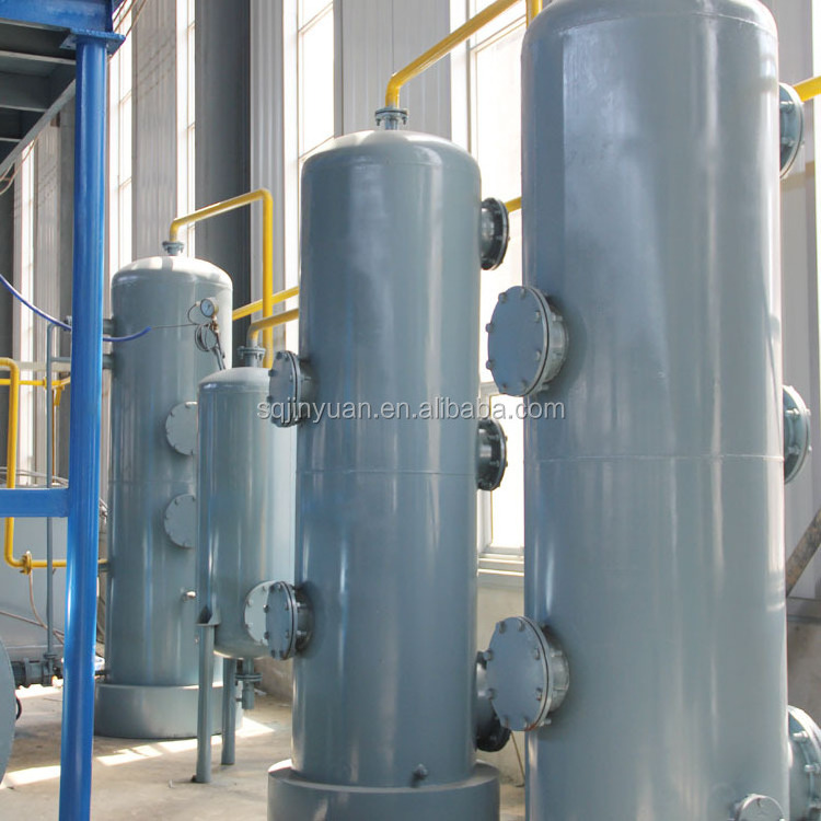 New Energy Plastic and Tire Waste to Diesel Pyrolysis and Refining Machine