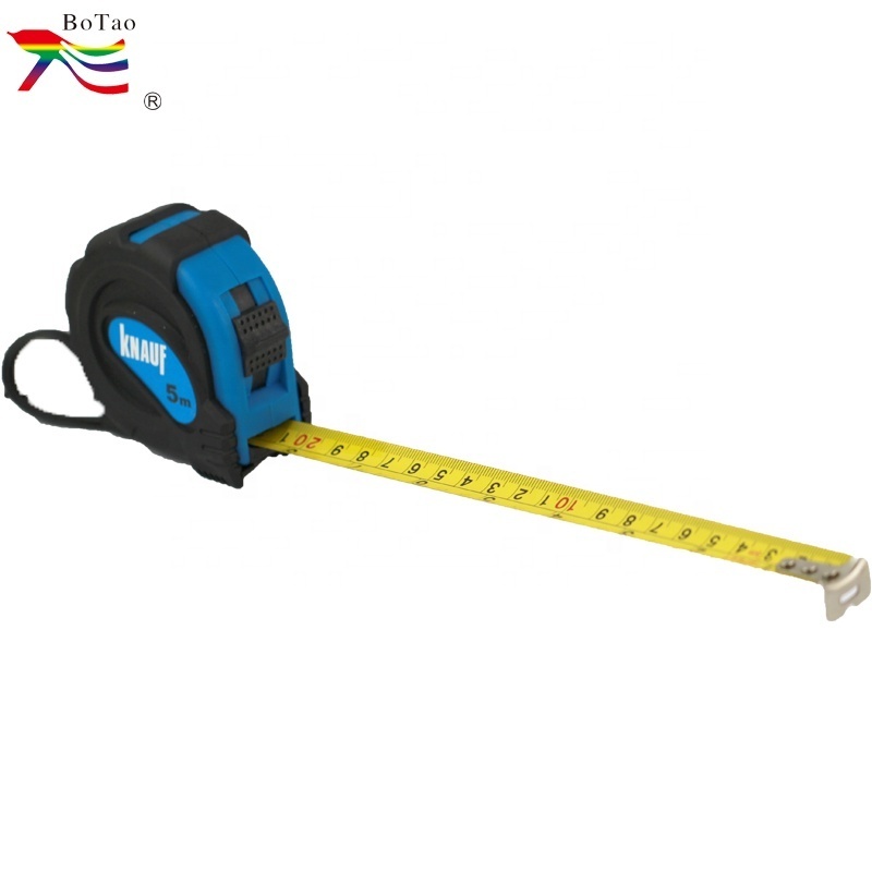 ABS plastic TPR cover 5M  / meter ruler 5 m stainless  steel tape measure