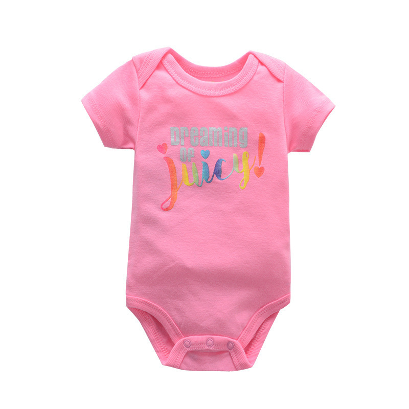 New Born Infant Clothes 100% Cotton Summer Baby Clothes Rompers Boy Girl Baby Bodysuit Baby Rompers