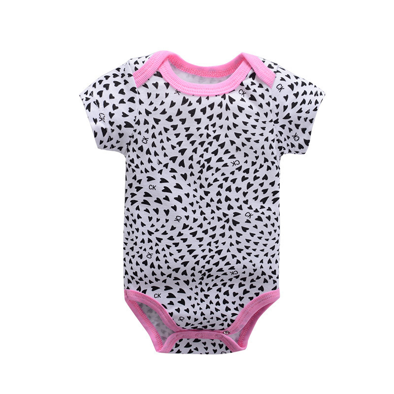 New Born Infant Clothes 100% Cotton Summer Baby Clothes Rompers Boy Girl Baby Bodysuit Baby Rompers