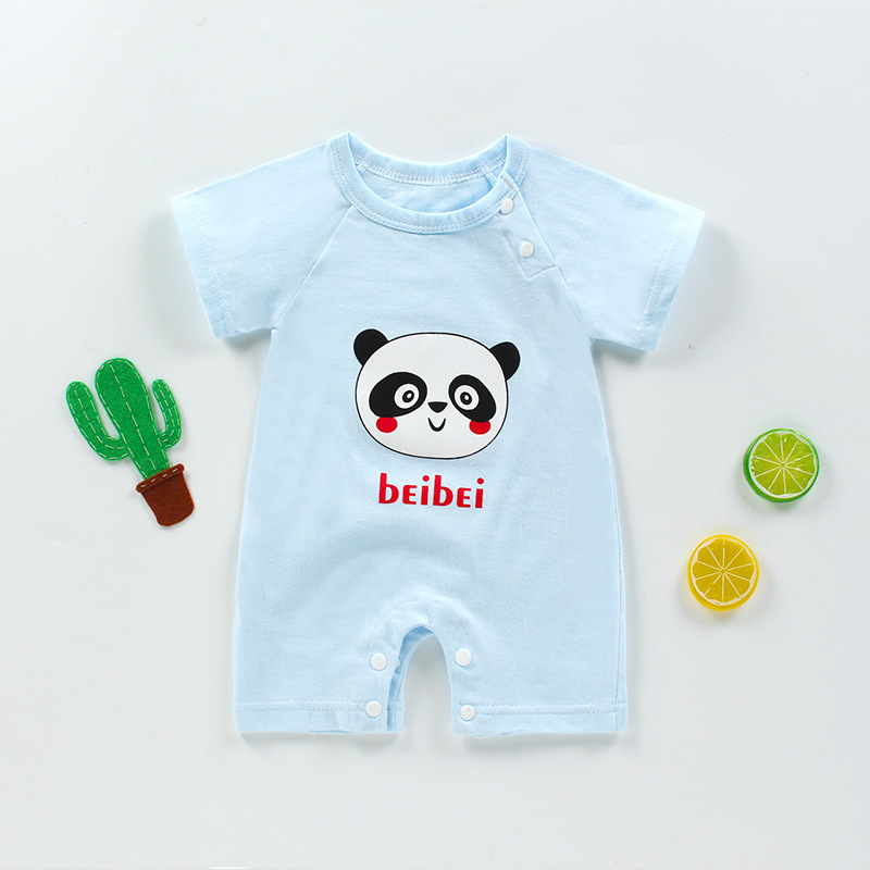 Baby Boy And Girl Romper Newborn Clothes Cotton Short Sleeve Baby Romper