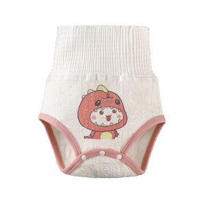 Custom Premium Quality Reusable Washable Cotton Cloth Baby Diapers Suppliers Low Price Baby Training Pants Carton Printed HENAN