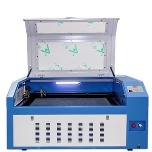 Cheap Price 6090 CO2 Laser Engraving Machine and Mini Laser Cutter Cut Glass Cups Fabric Plastic Wood