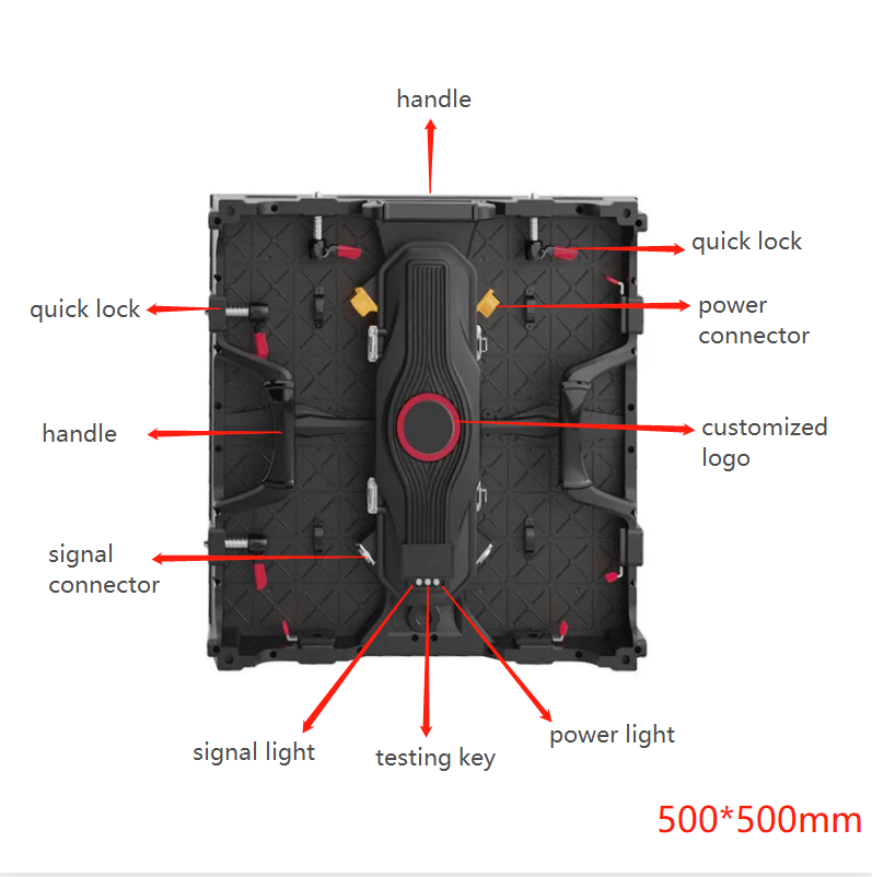 Chinese Brand led display indoor rental led screen led video wall digital display board for advertising