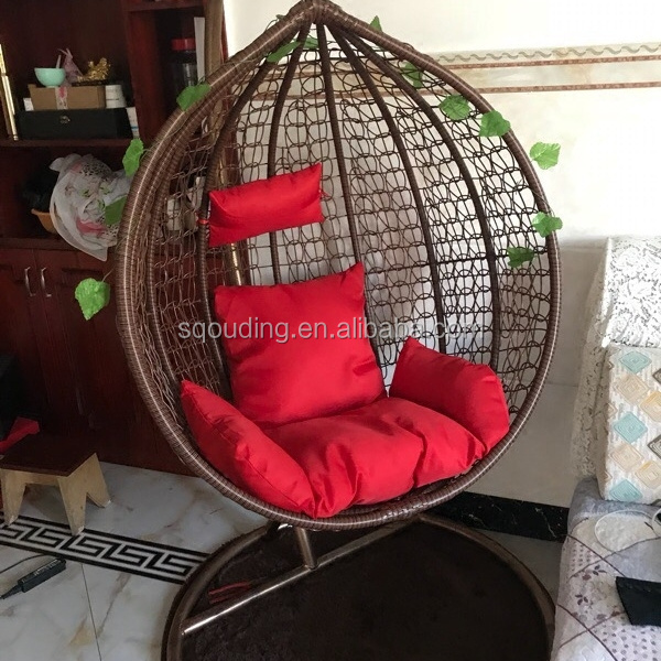 Hot sale swing resistant frame stand egg hanging chair outdoor garden balcony swing chair