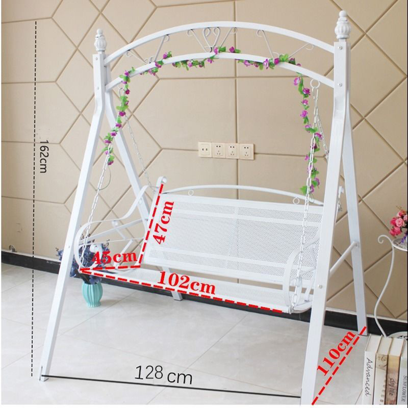 Manufacturer price swing steel chair garden egg-shaped rattan swing chair