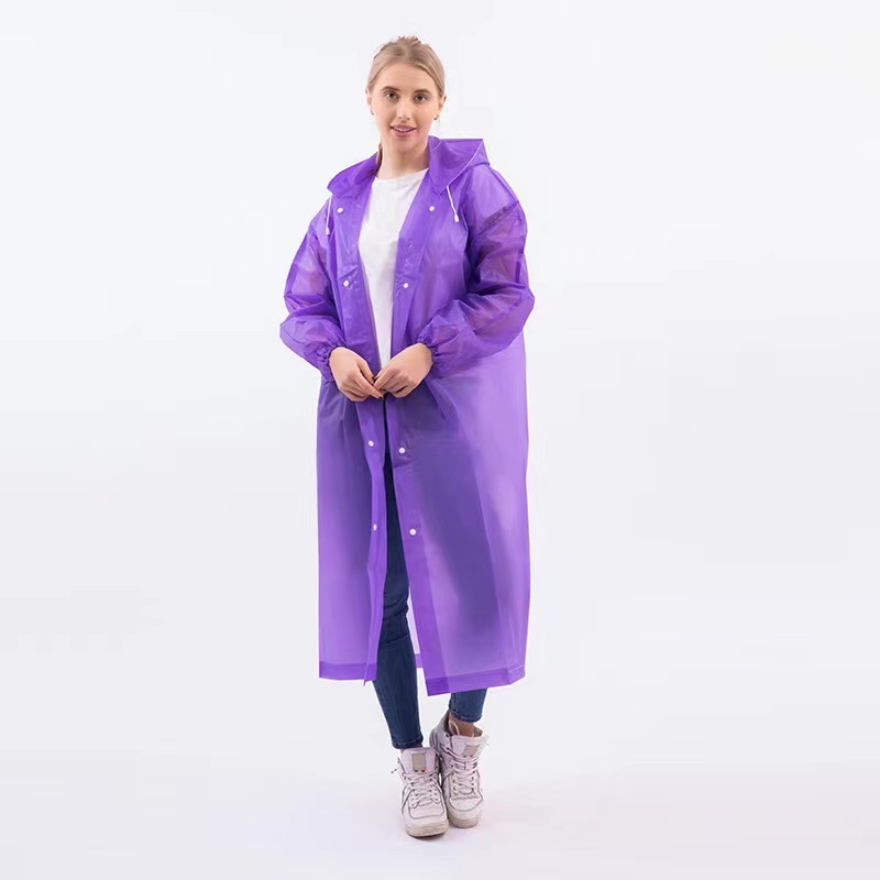 EVA  Rain Poncho Cheap Custom Raincoat With Logo Womens Knitted Clear Plastic Ponchos Men Waterproof Ponchos