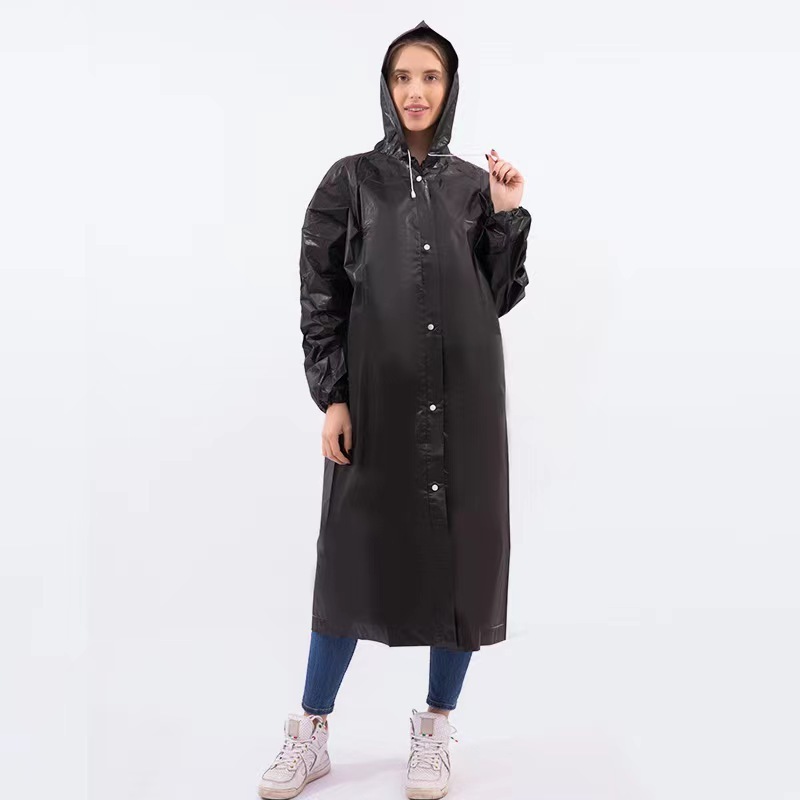 EVA  Rain Poncho Cheap Custom Raincoat With Logo Womens Knitted Clear Plastic Ponchos Men Waterproof Ponchos