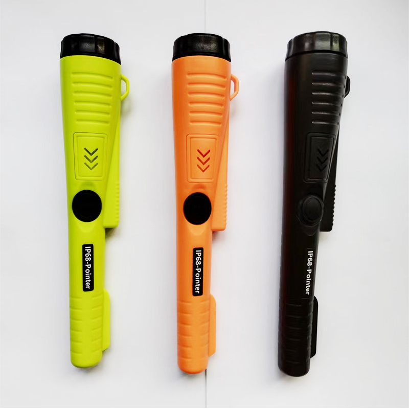 IP68 Full Waterproof Professional Handheld Pin Pointer Wand 360 Search Treasure Pinpointing Finder Probe with Belt Holster