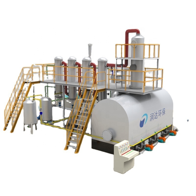 China Factory Made Waste Tyre Pyrolysis  Plant Used  to Tire Pyrolysis  to Fuel Oil