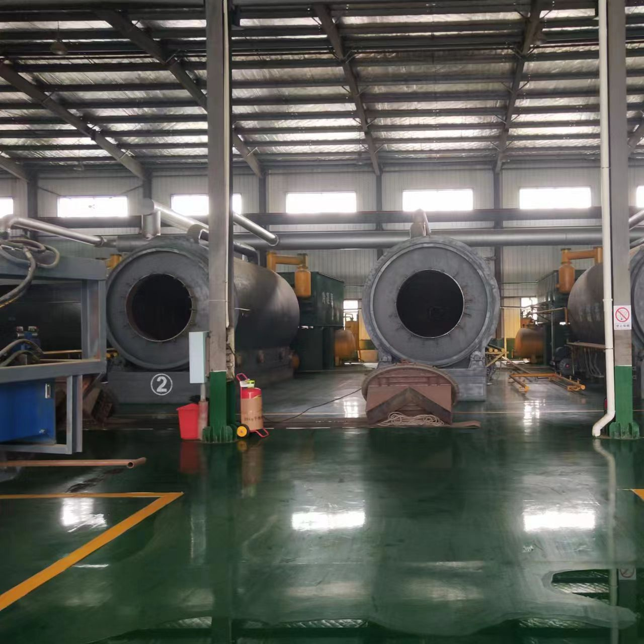 Runda Tire Recycling Machine- Waste Tyre Plastic Recycling Machine Pyrolysis Oil Plant