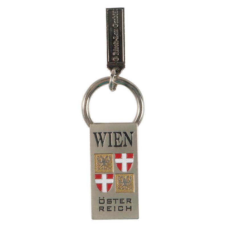 Customized Metal Keychain, Creative Gift For Vienna Tourism Commemorative Activities, Production Of Small Pendant Key Chain