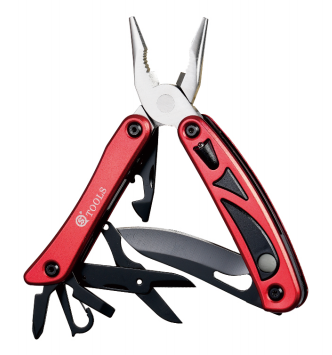 Outdoor Survival Camping Hiking Emergency Multipurpose Tactical Pocket Knife Pliers Folding Multi Tool Plier Stainless Steel