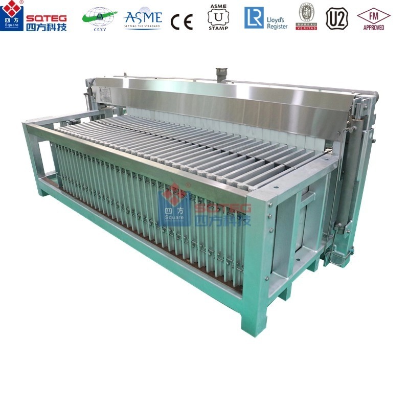 SQUARE iqf hot sale custom aluminum freezing box air blast vertical horizontal plate freezer for fish and shrimp