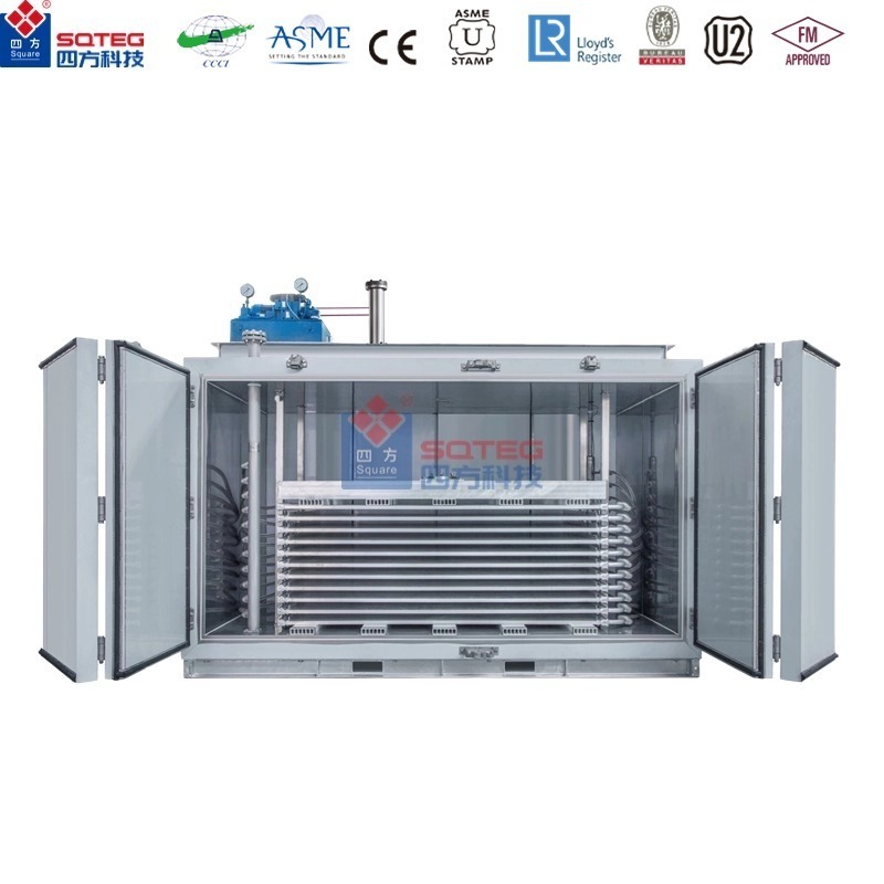 SQUARE air blasting contact horizontal vertical plate freezer for block freezing