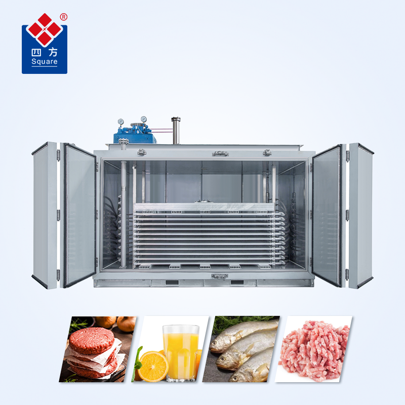 SQUARE iqf hot sale custom aluminum freezing box air blast vertical horizontal plate freezer for fish and shrimp