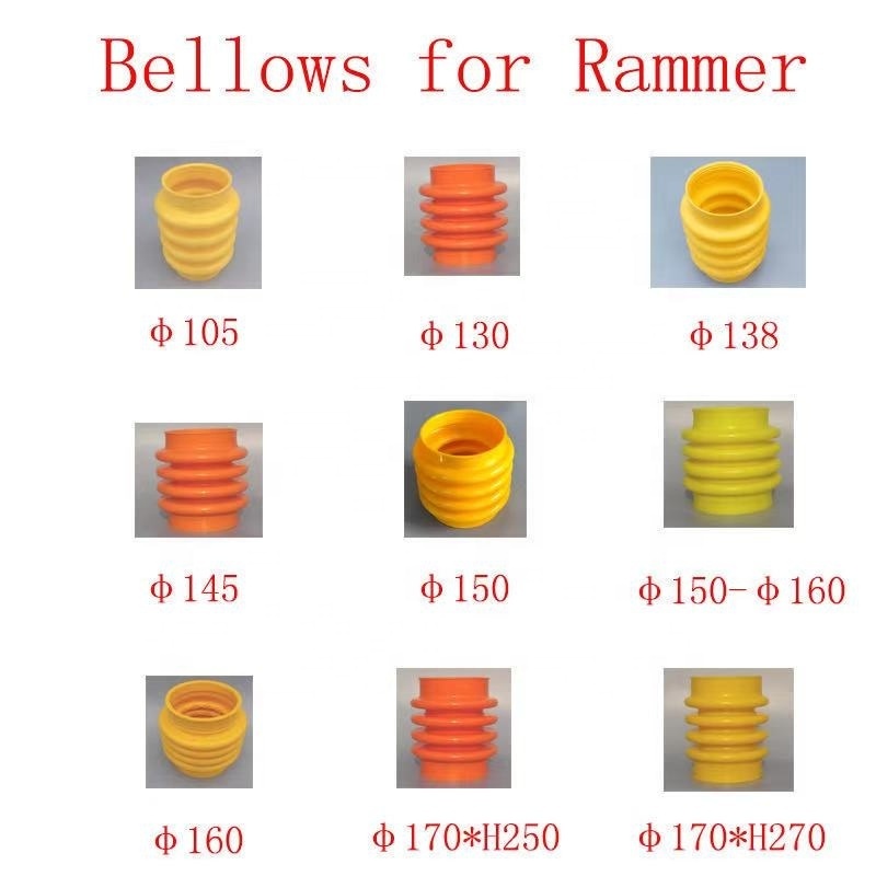 tamping rammer spare parts bellows  BS50-2 BS50-2i BS50-4 BS500oi BS500 BS60 Dia 170mm