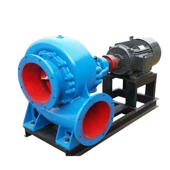 400HW High flow 16inch Mixed Flow Agricultural Pump With Trailer 75KW Electric motor pump