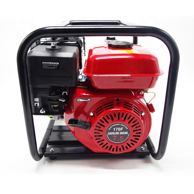 1.5Inch 1Inch Outlet Portable Fire Fighting Twin Impeller high pressure  Gasoline Water Pump