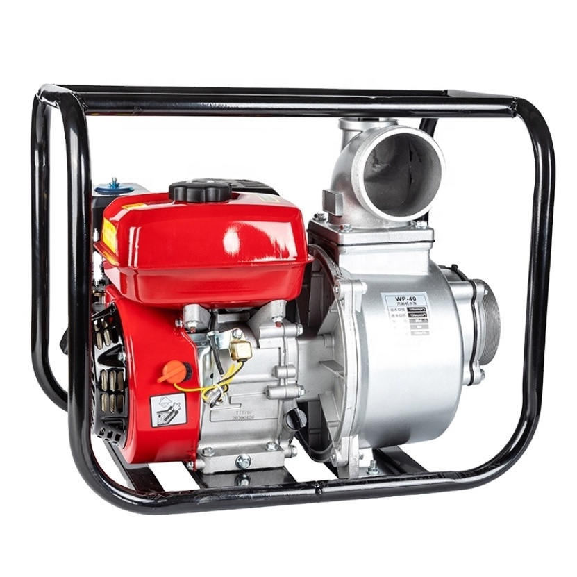 1.5Inch 1Inch Outlet Portable Fire Fighting Twin Impeller high pressure  Gasoline Water Pump