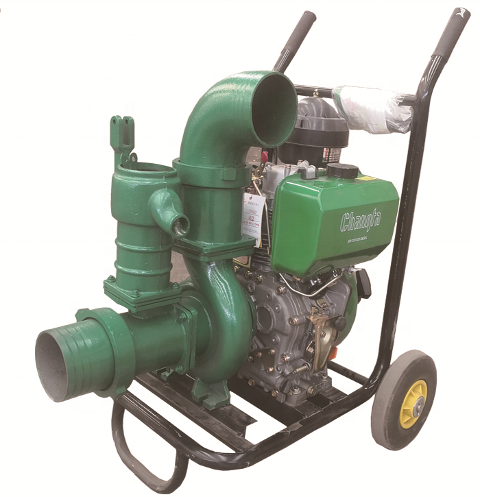 Irrigation 5 Inch Air Cooled Diesel Engine Spray Water Pump Unit For Agricultural