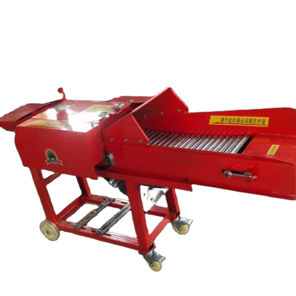 straw grass cutter crusher corn stalk grinder 4 5 6 blades hay branches processing equipment