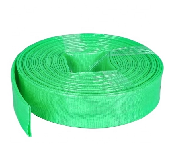 Agricultural Irrigation  expandable PVC Layflat Hose Water Pump Discharge Pipe