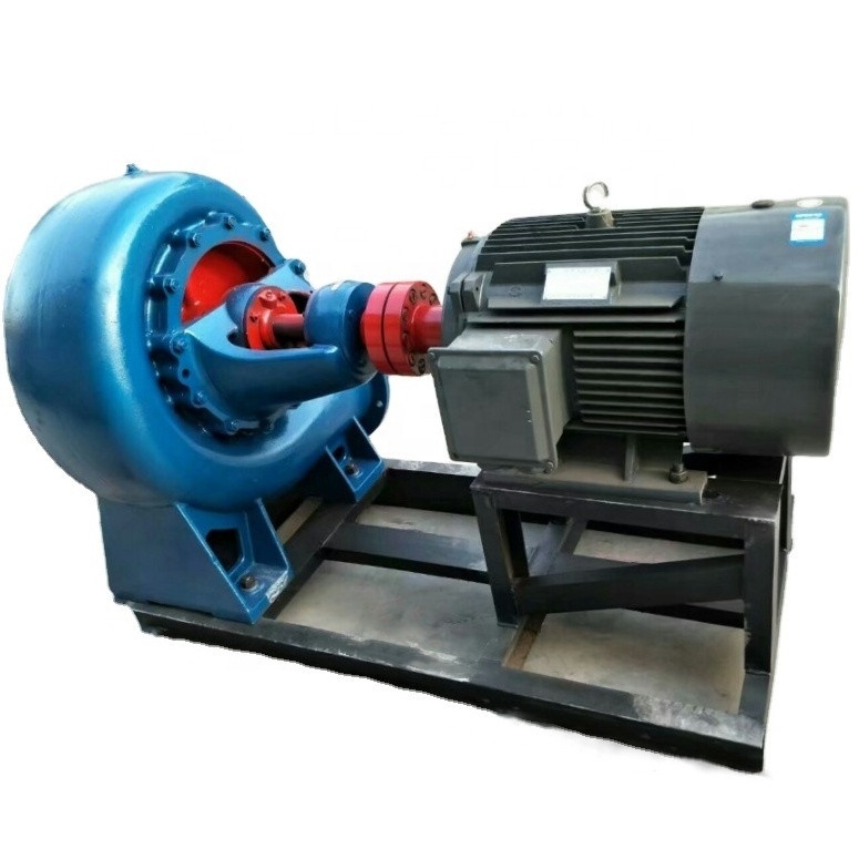 400HW High flow 16inch Mixed Flow Agricultural Pump With Trailer 75KW Electric motor pump