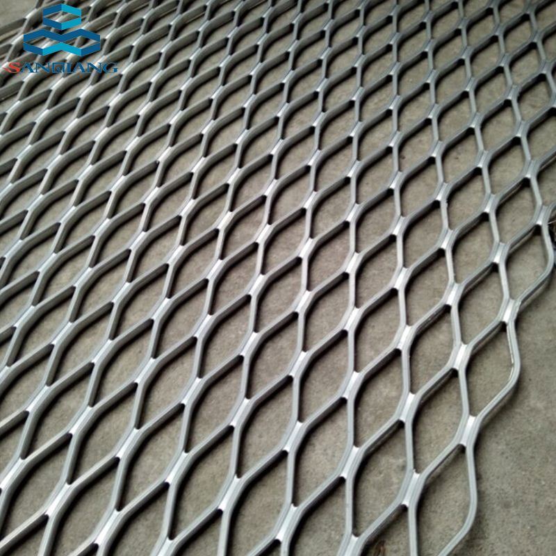 high quality  6063-T6 walkway Aluminum grating catwalk platform expanded mesh