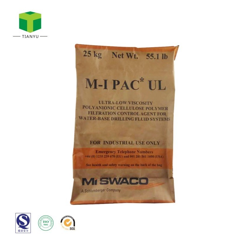 20kg 25kg 50kg industrial pasted valve multiwall paper bags packaging bags  PSVE paper bag