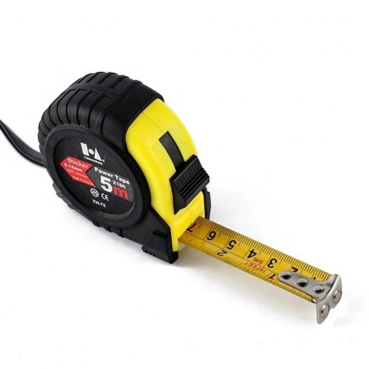 5M tape measure Shock Resistant with Mylar Coating and Cushion Grip Autolock Width 19mm Precision Measuring Tools Steel Tape