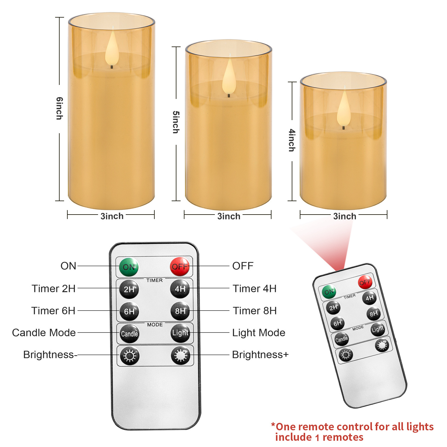 Customized color candles set for church prayer votive candle different height low MOQ remote LED candles