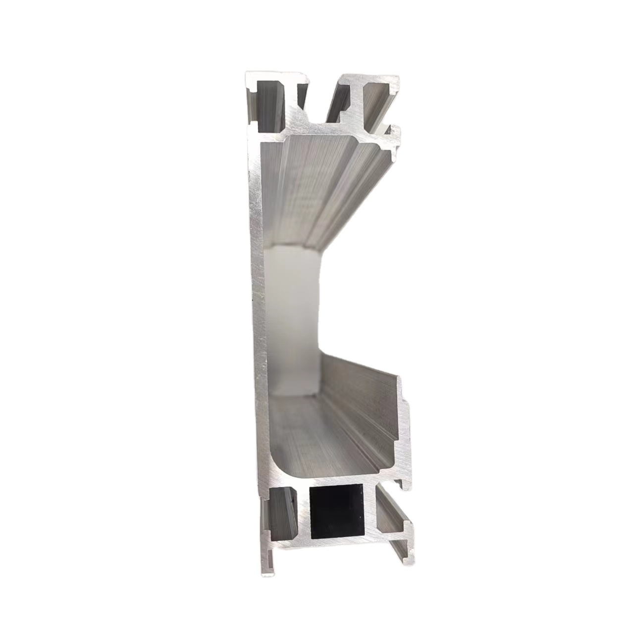 Rectangle Profile Aluminium Structure Square 400X80mm Aluminium Rectangular Hollow Section