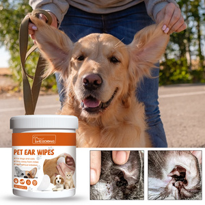 Pet ear wipes Pet ear gentle cleaning, deodorizing, mite removing ear wax cleaning products