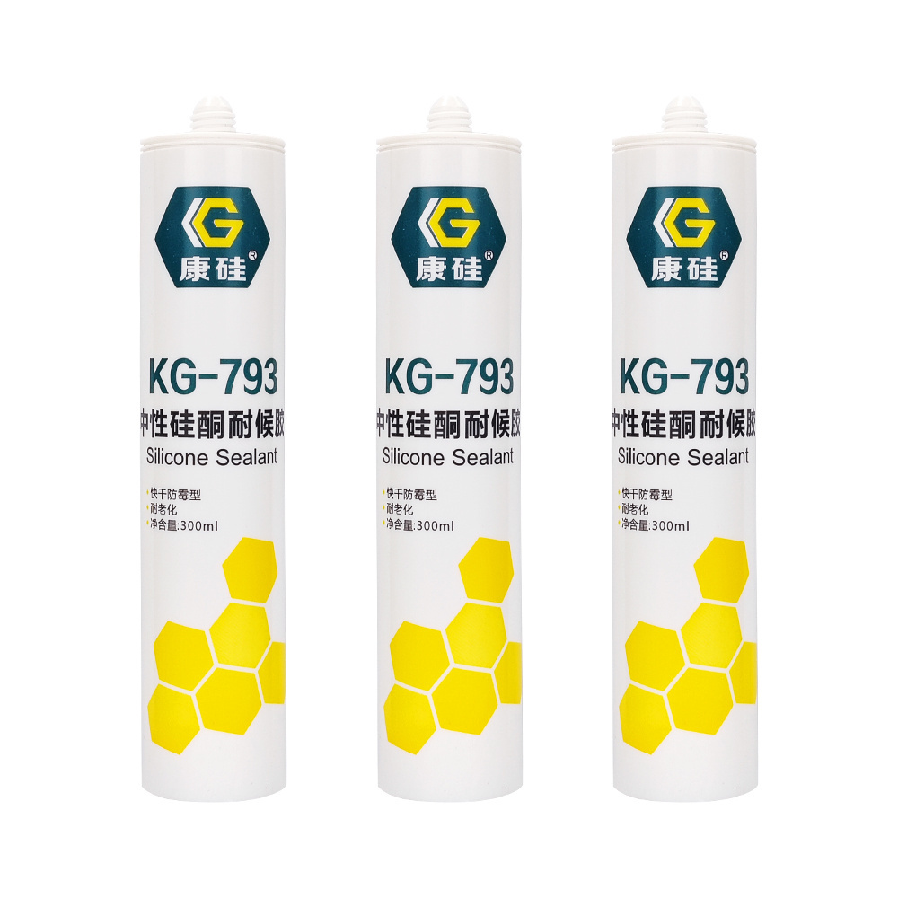 [OEM] factory price Low voc silicone sealant quick-drying general purpose high temperature resistance caulking for door  window