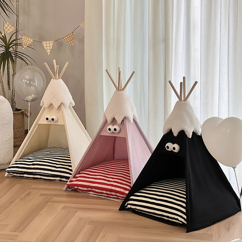 Manufacturers wholesale best-selling accessories mascot durable large soft pet supplies cat bed pet tent house dog tent