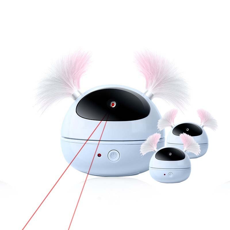 Factory wholesale Multifunctional Funny Led Laser Infrared Smart Cat Toy Electric Automatic Interactive Cat Toy