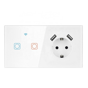 SRAN customized ewelink tuya smart touch electrical wifi modular switch