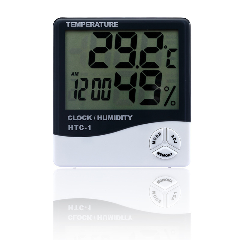 Hot Sell Freezer Thermometer, LCD Outdoor Indoor  HTC-1 Thermometer Hygrometer Temperature Humidity Meter