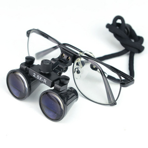 2.5X Wearing Style Binocular Dentist Loupes Surgery Surgical Magnifier Medical Operation Dental Magnifying Glass