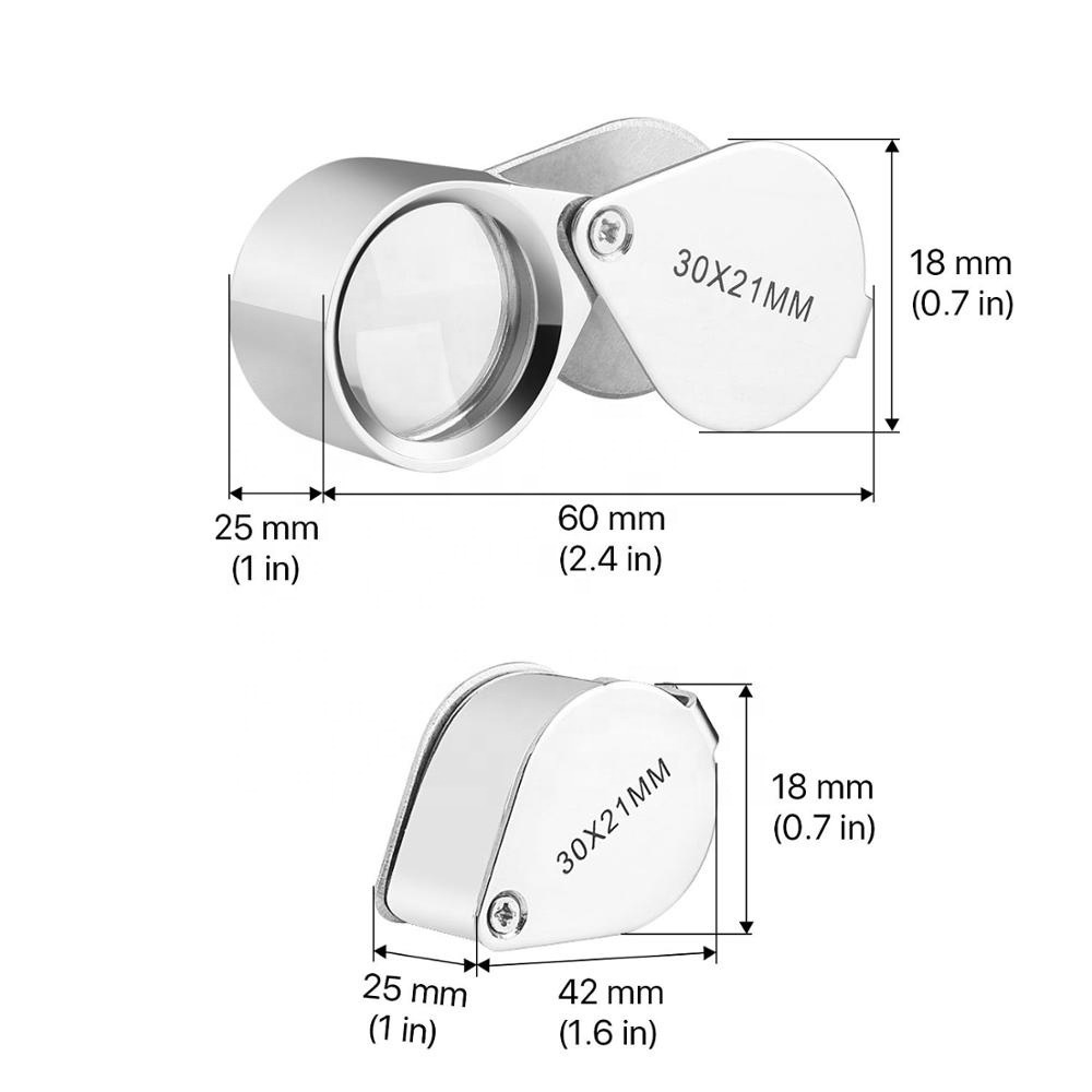 MG55367 30X21mm Triplet Jewelry Loupe Magnifier