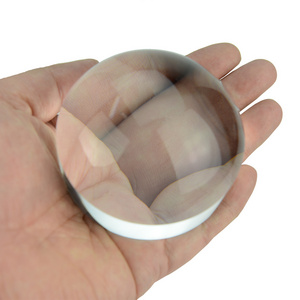 Paper Weight Desktop Magnifier Acrylic Lens Magnifying Glass Table Paperweight Magnifier Reading 50mm 60mm 80mm 100mm Crystal