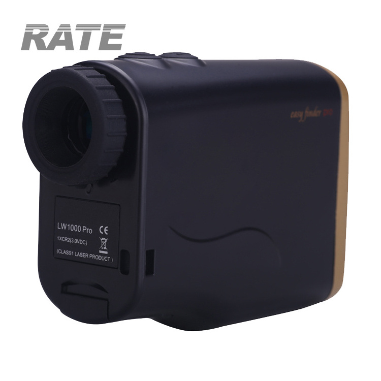 1000M Waterproof Golf Laser rangefinder Ranging Speed Height Angle Measurement Handheld Distance Meter with Flagpole Lock