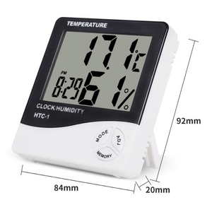 Hot Sell Freezer Thermometer, LCD Outdoor Indoor  HTC-1 Thermometer Hygrometer Temperature Humidity Meter