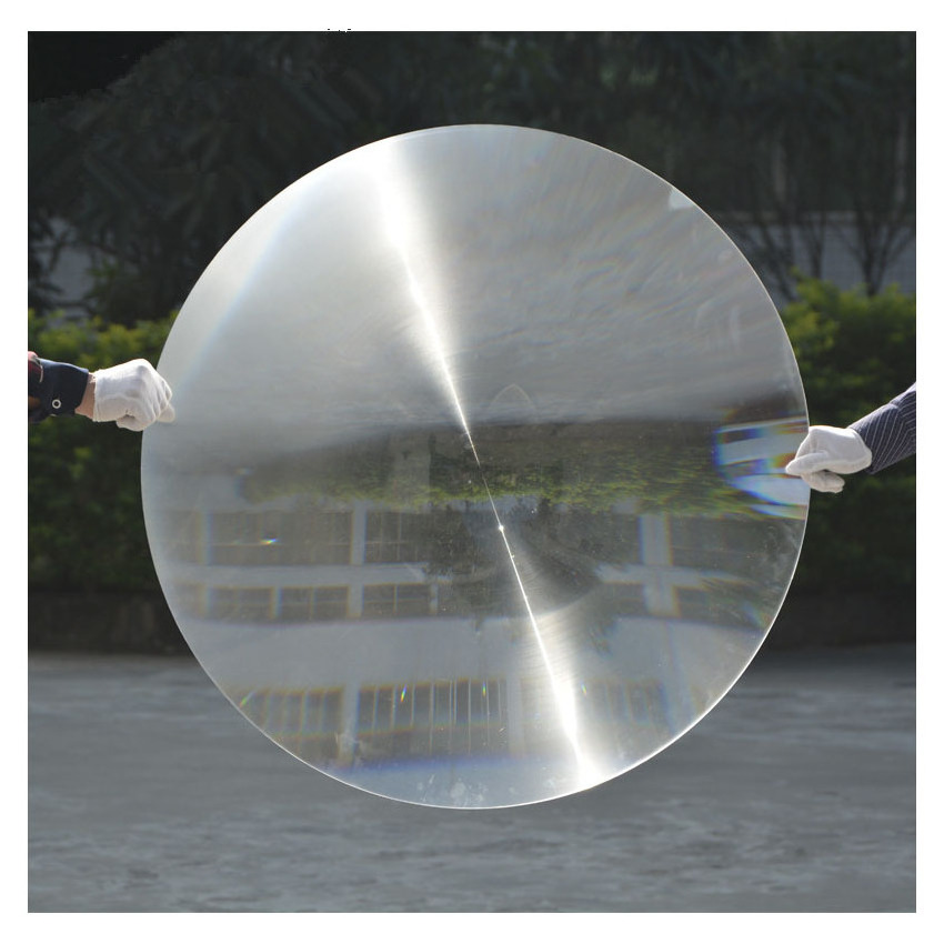 Hot Sell RATE optical Instruments Diameter 1100 mm Focal Length 1000 mm Large Size Fresnel Lens for Solar energy   Fire Started