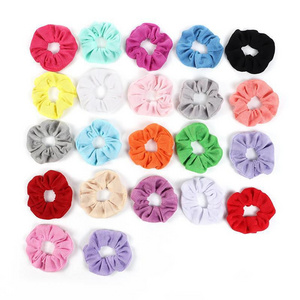 Terry Cloth Hair Scrunchies Microfiber Towel Cloth Scrunchies Ponytail Holder Hair Accessories