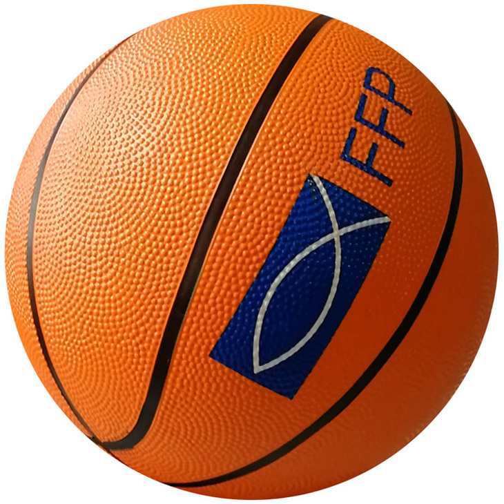 Training Basketball Size 7 Rubber Printed Customize Your Own Basket Balls rubber material Ball