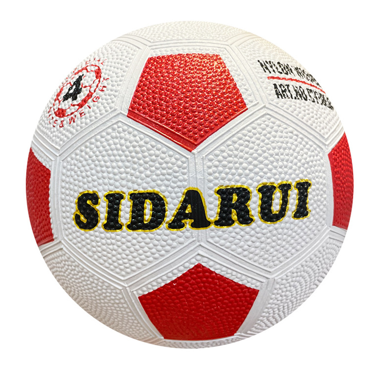 Rubber football factory soccer football size 4 Best soccer ball Cangzhou Turkey popular S-201 size 4 cheap price pebble