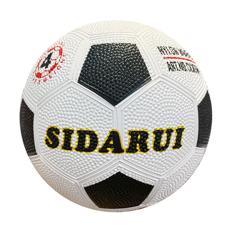 Rubber football factory soccer football size 4 Best soccer ball Cangzhou Turkey popular S-201 size 4 cheap price pebble