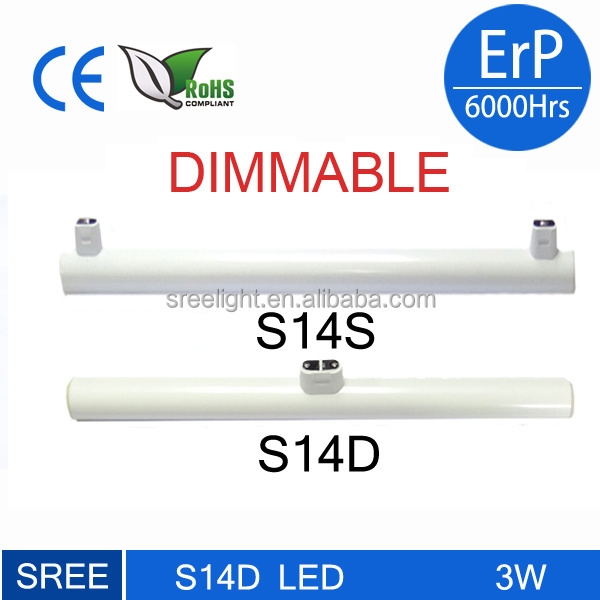 linestra s14d s14s led light s14 dimmable special linestra 60w s14s